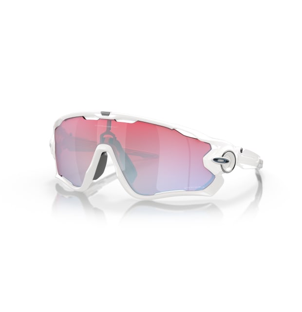 Oakley Jawbreaker Polished White - Prizm Snow Sapphire 