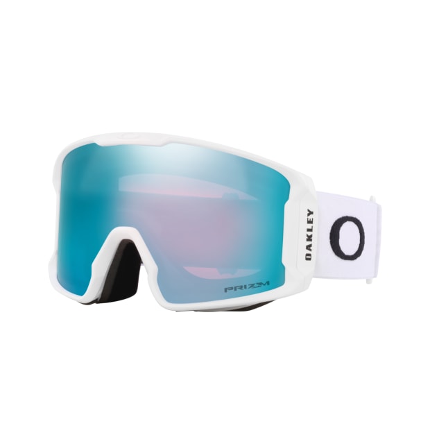 Oakley Line Miner Matte White - Prizm Sapphire Iridium