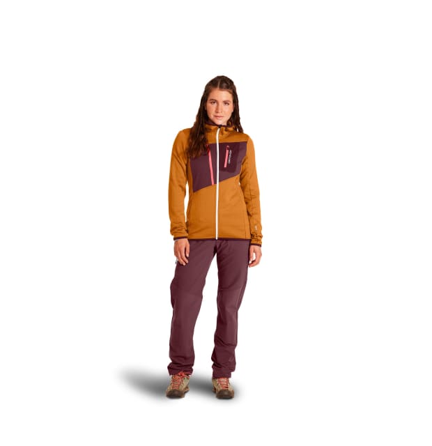 Ortovox Fleece Grid Hoody Woman _04