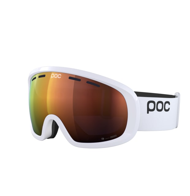 POC Fovea Mid Hydrogen White - Partly Sunny Orange