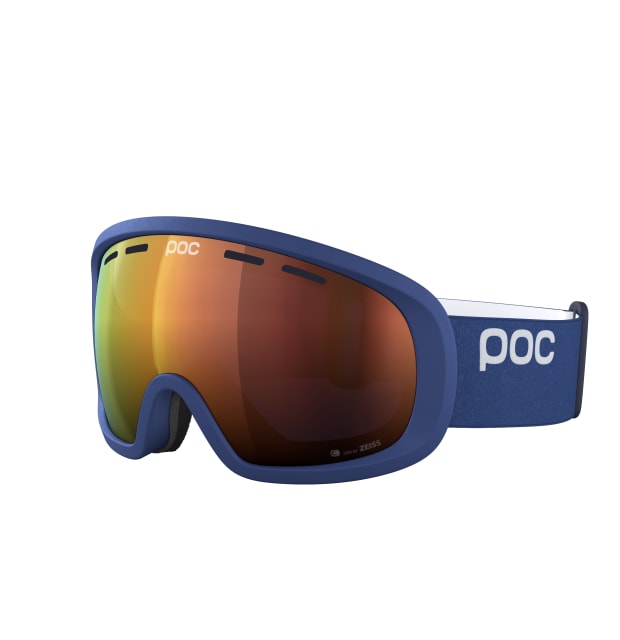 POC Fovea Mid Lead Blue - Partly Sunny Orange 