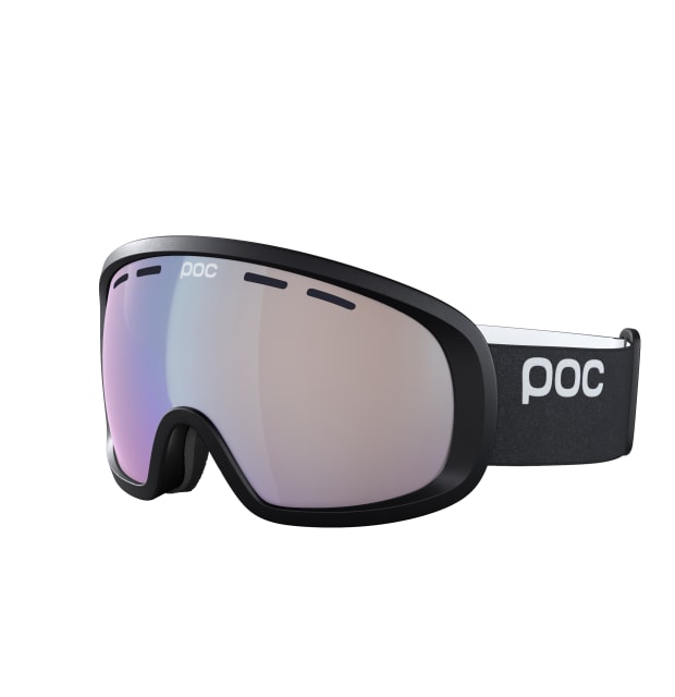 POC Fovea Mid Uranium Black - Clarity Photochromic Light Pink Sky Blue