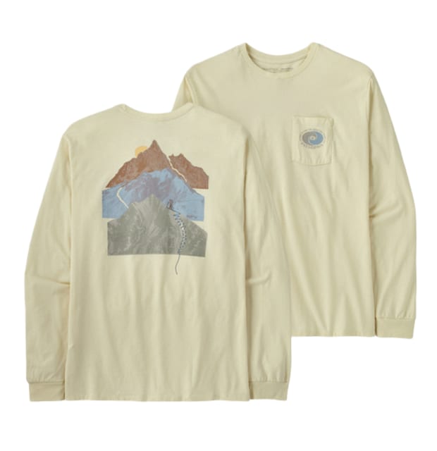 Patagonia Long Sleeved Snowsticther Pocket Responsibli-Tee