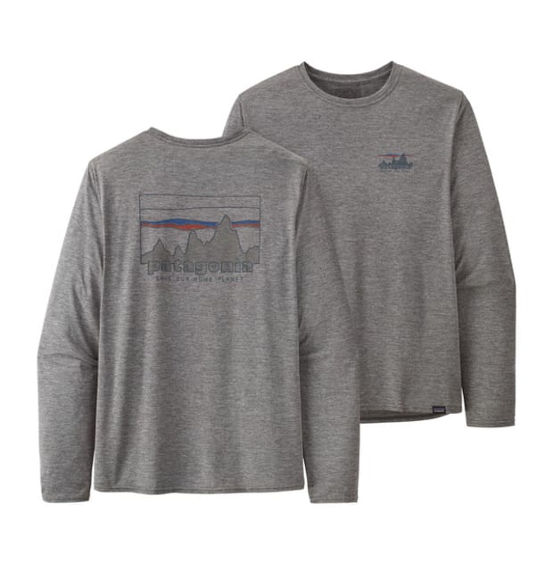 Patagonia Long-Sleeved Capilene® Cool Daily Graphic Shirt 