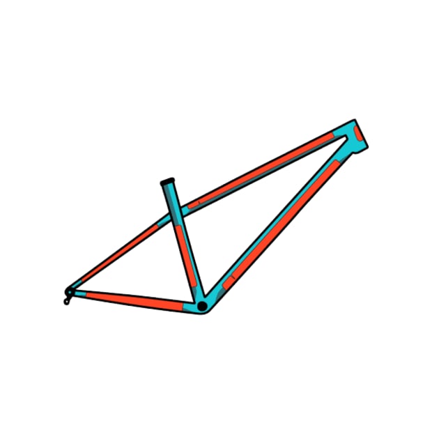 Ridewrap MTB Frame Covered Protection Kit
