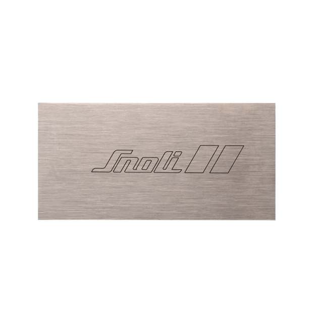SNOLI Metal Scraper Nirosta Steel 125 x 60 x 0.8 mm