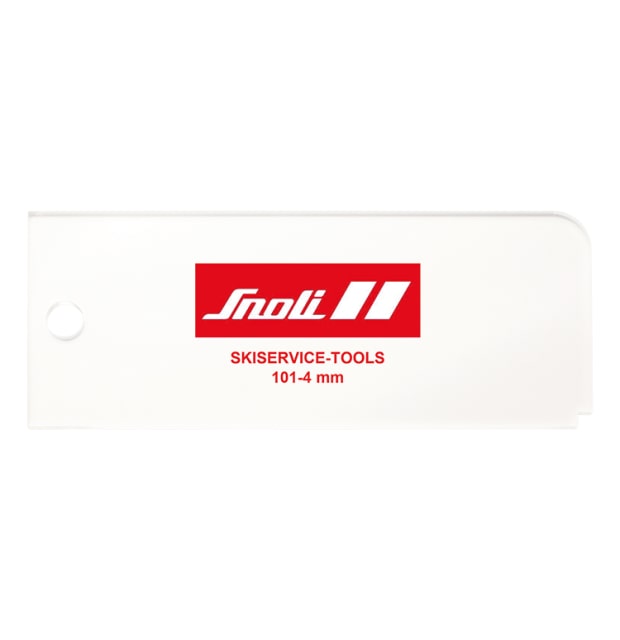 SNOLI wax scraper plexiglass 150x60x4mm