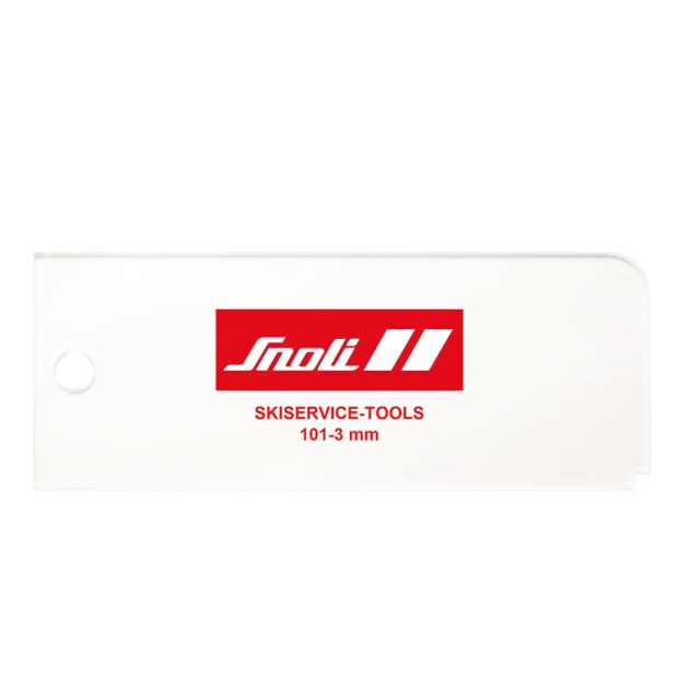 SNOLI wax scraper plexiglass 320x70x5mm