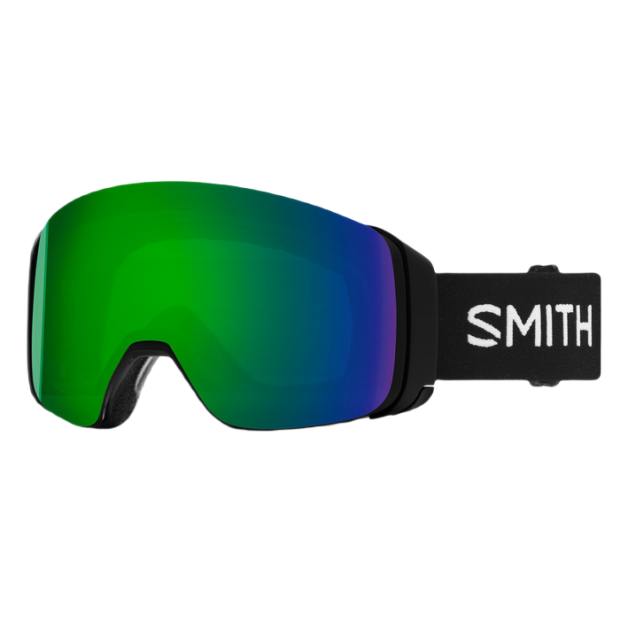 Smith 4D MAG Black - CP Sun Green Mirror + CP Storm Rose Flash