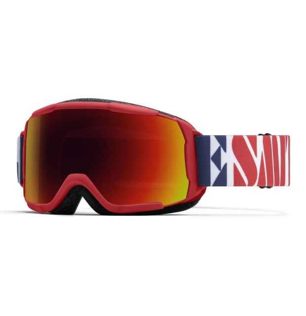 Smith Daredevil Lava Heritage Junior - Red Solx Mirror Antifog 