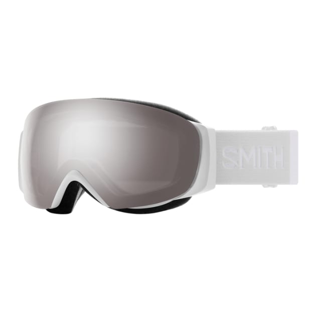 Smith I/O Mag S Womens White Vapor - ChromaPop Sun Platinum Mirror + ChromaPop Storm Blue Sensor Mirror