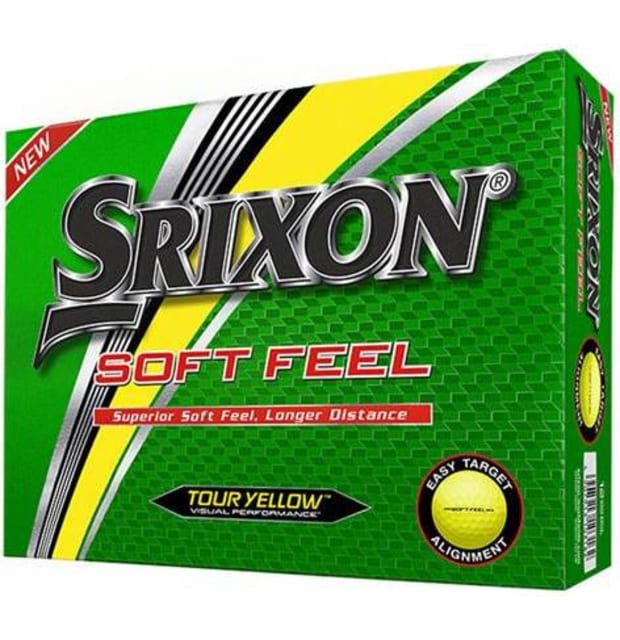 Srixon Soft Feel Tour Yellow 