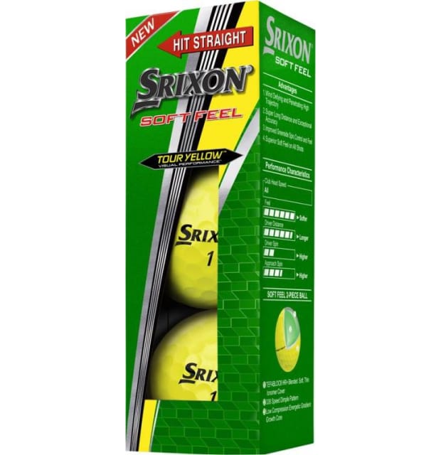 Srixon Soft Feel Tour Yellow _01