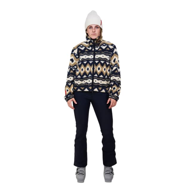 The Mountain Studio W Soft Pile Print Jacket_03