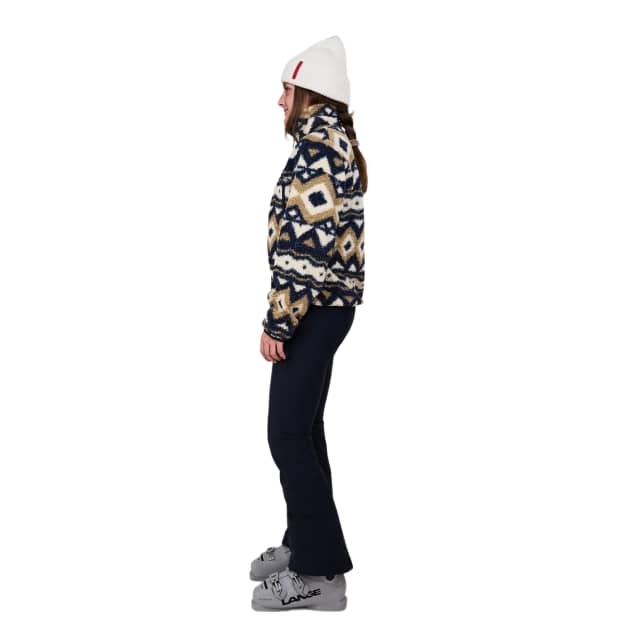 The Mountain Studio W Soft Pile Print Jacket_02