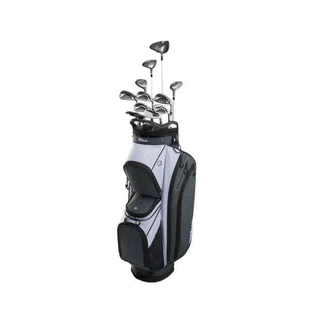Wilson Player Fit Graphite Cart Bag Set LRH