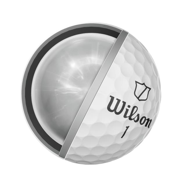 Wilson Staff Model White Golf Ball _02
