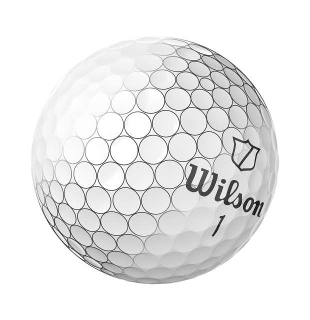 Wilson Staff Model White Golf Ball _04