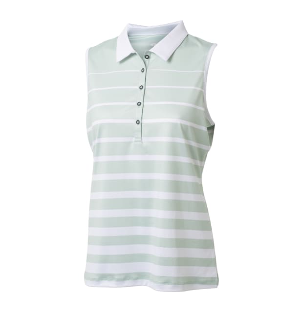 Backtee Striped QD UV Polo Top 