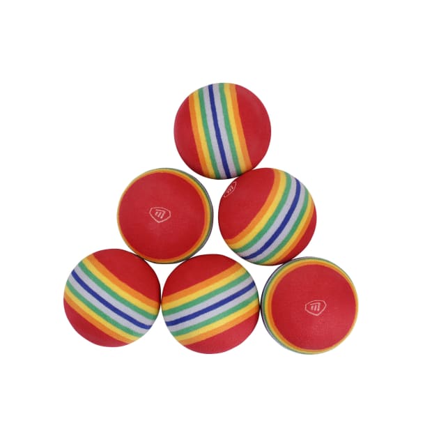 Masters Stripe Foam Practice Balls