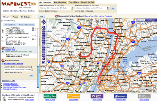 Mapquest image