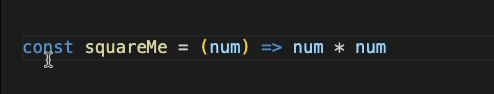 arrow function to reegular function conversion