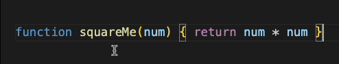 regular to arrow function conversion