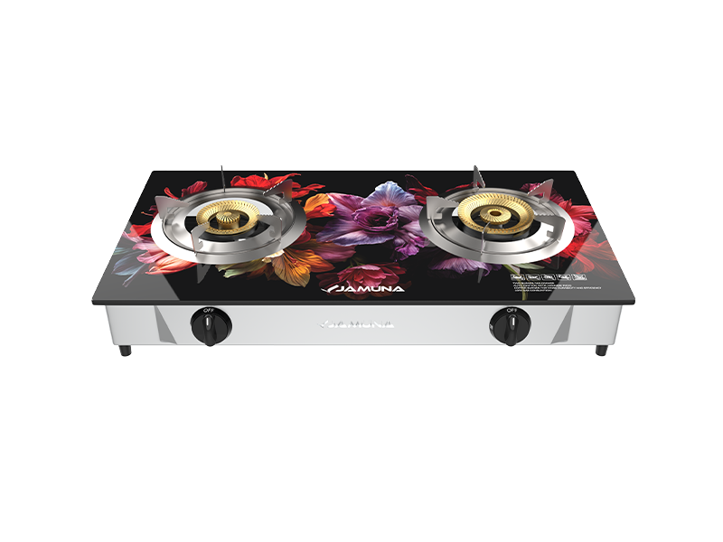 Jamuna Gas Stove JGS-GB12G Floral LPG