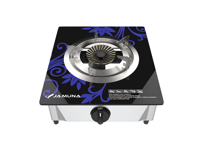 Jamuna Gas Stove JGS-S1LG Blue Flower