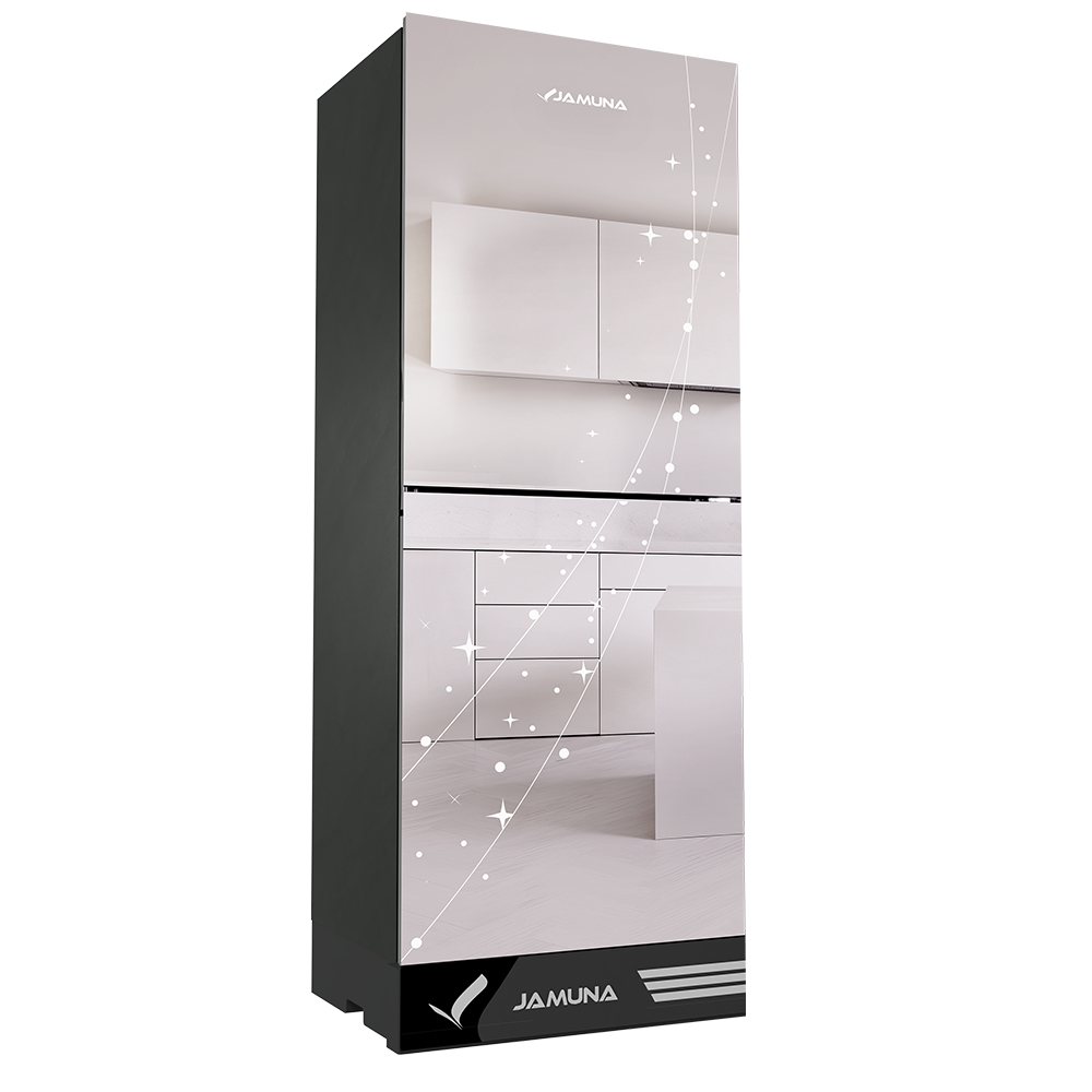Jamuna 328L Refrigerator Mirror White Star