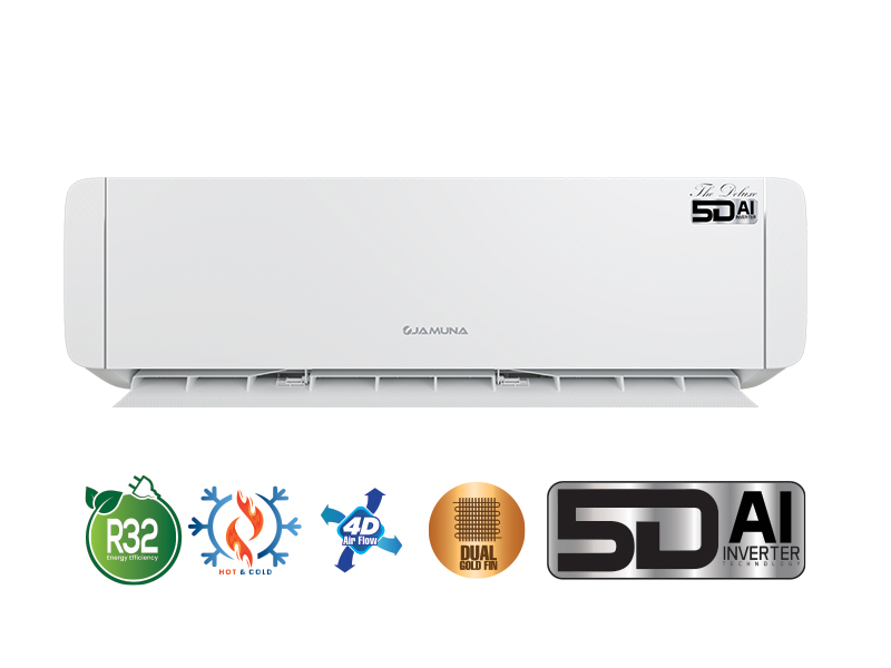Jamuna Air Conditioner JEC-24IN Deluxe-White (5D Air Inverter, 4D Air Flow)