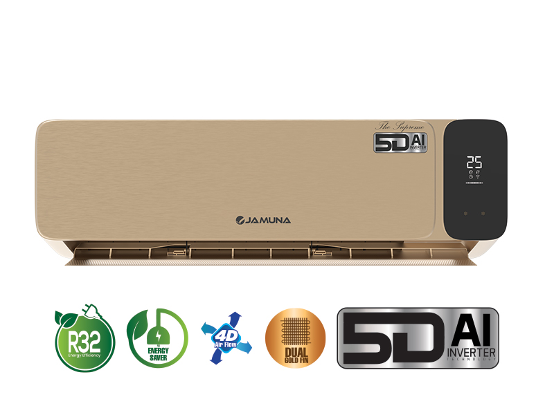 Jamuna Air Conditioner JEC-18IN Supreme-Champagne (5D Air Inverter, 4D Air Flow)