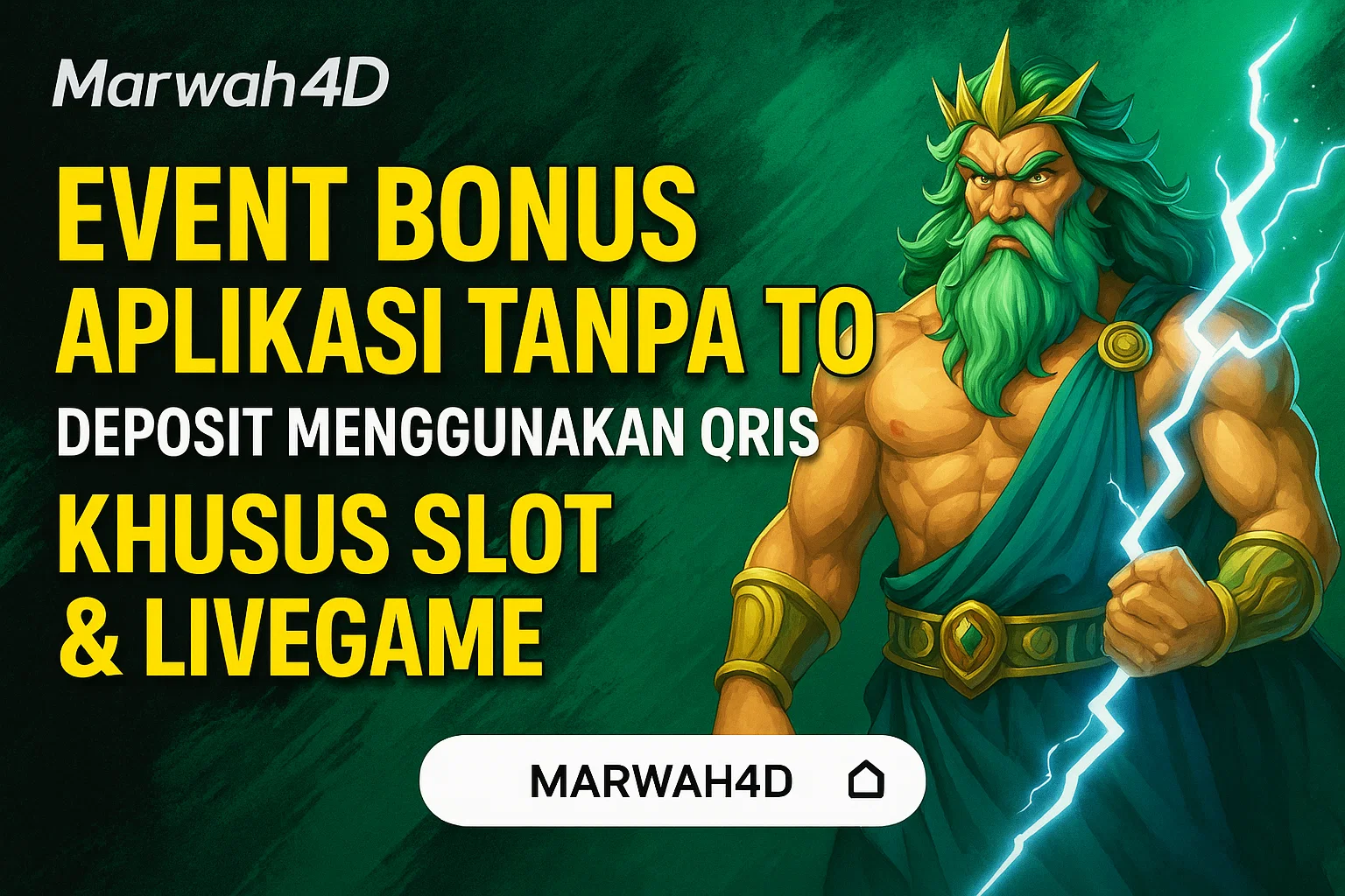 MARWAH4D: Event Bonus Aplikasi Tanpa TO Claim 1x Khusus Permainan Slot & Livegame - WooCommerce eCommerce