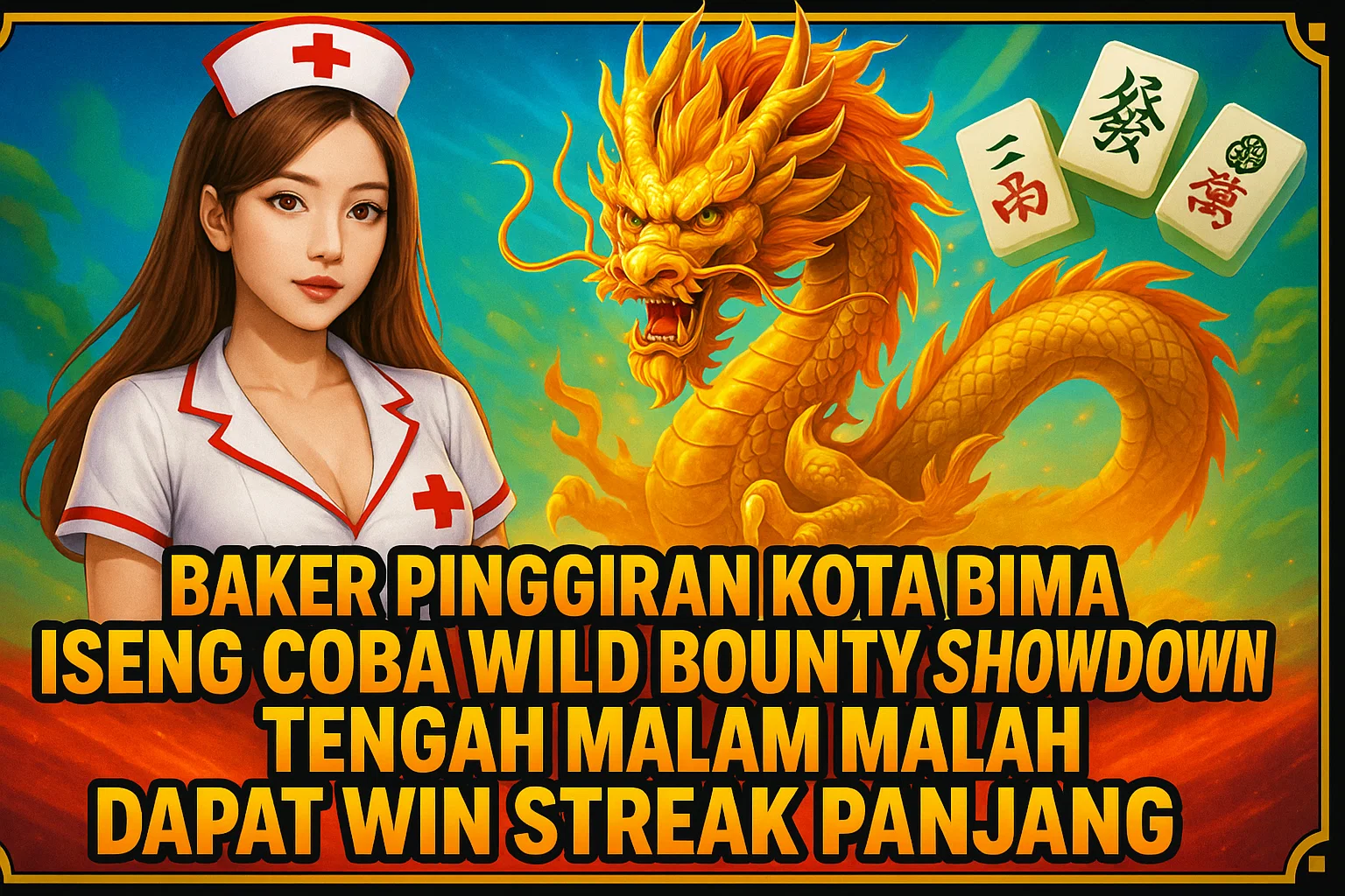 Baker Pinggiran Kota Bima Iseng Coba Wild Bounty Showdown Tengah Malam Malah Dapat Win Streak Panjang