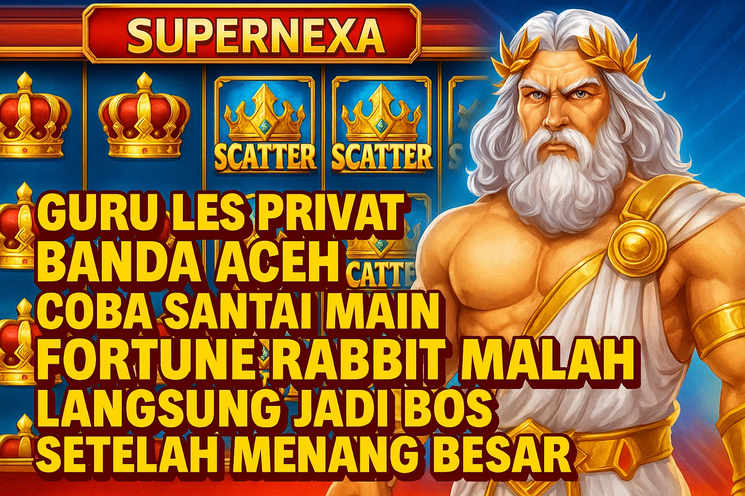 Guru Les Privat Banda Aceh Coba Santai Main Fortune Rabbit Malah Langsung Jadi Bos Setelah Menang Besar