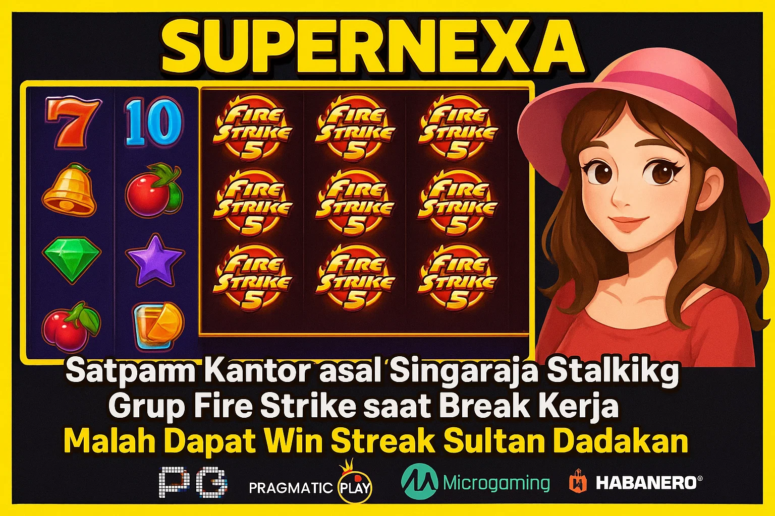 Satpam Kantor asal Singaraja Stalking Grup Fire Strike saat Break Kerja Malah Dapat Win Streak Sultan Dadakan