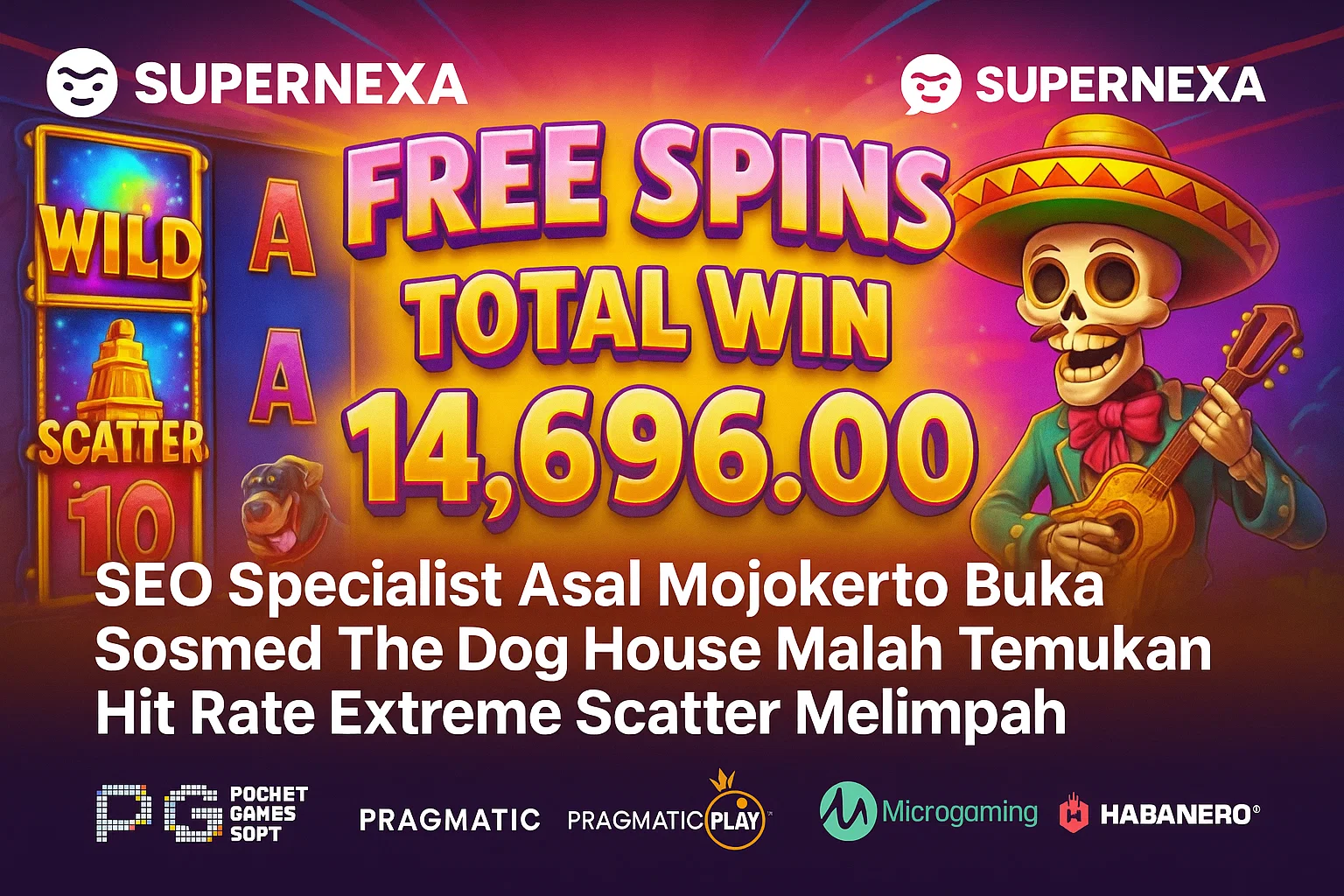 SEO Specialist Asal Mojokerto Buka Sosmed The Dog House Malah Temukan Hit Rate Extreme Scatter Melimpah