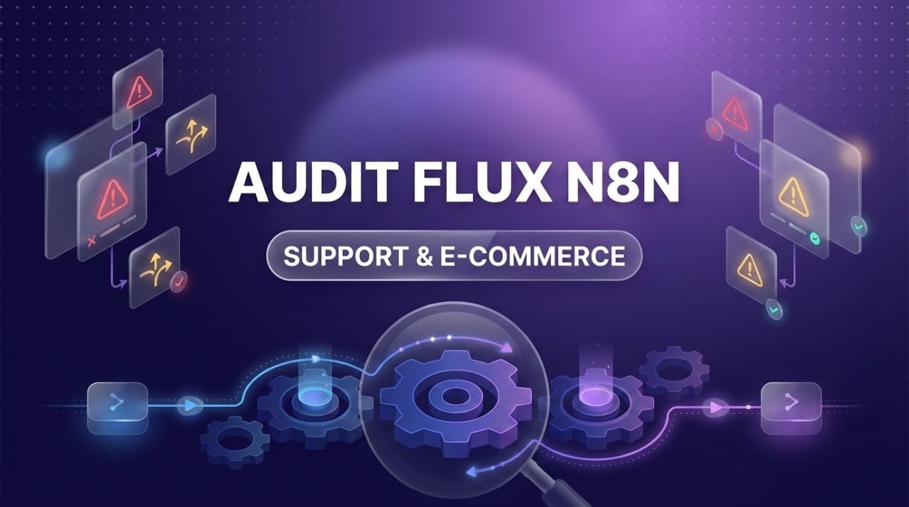 Faire un audit de ses flux n8n : support et e-commerce