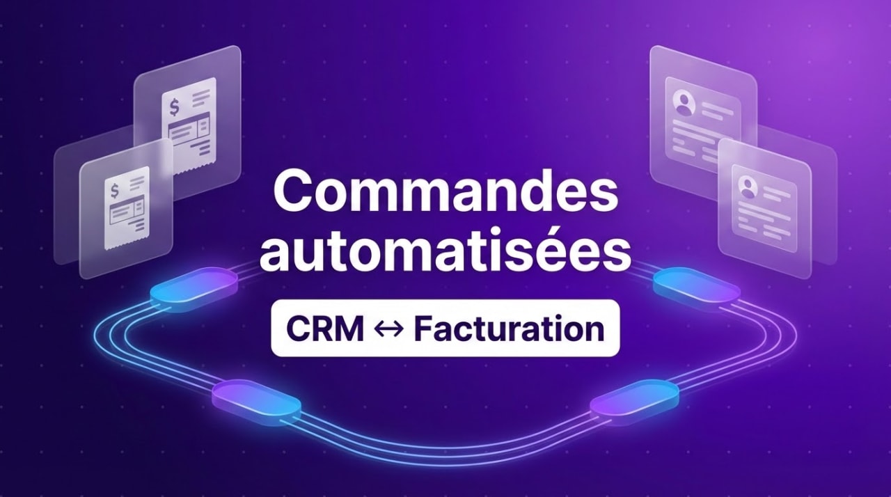 Automatiser la gestion des commandes entre CRM et outils de facturation