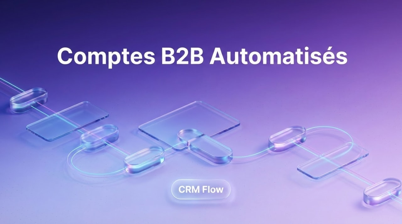 Automatiser la création de comptes B2B dans votre CRM
