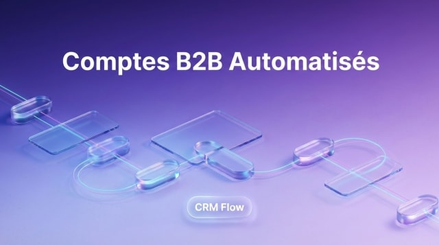 Automatiser la création de comptes B2B dans votre CRM