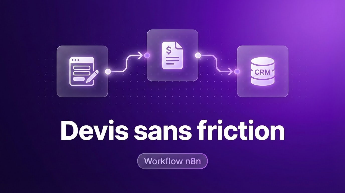 Automatiser une demande de devis avec n8n : gain de temps pour les PME