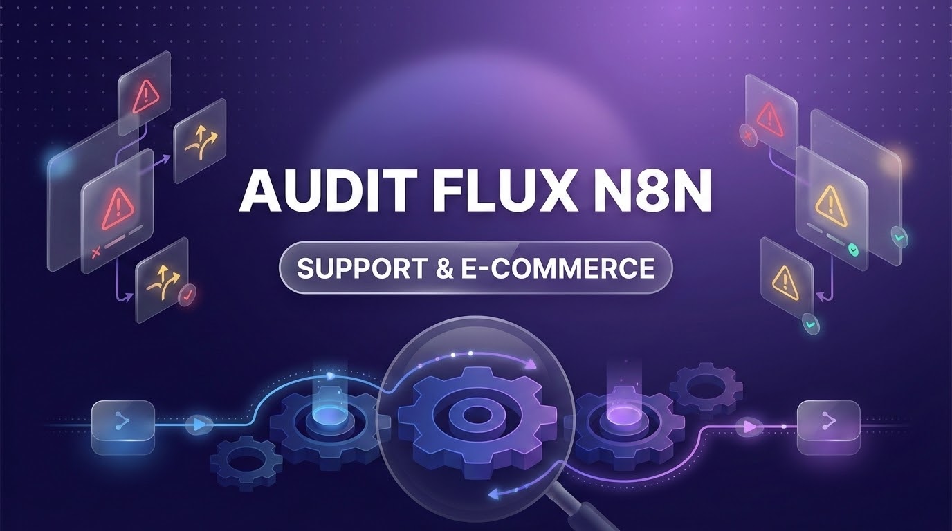 Faire un audit de ses flux n8n : support et e-commerce