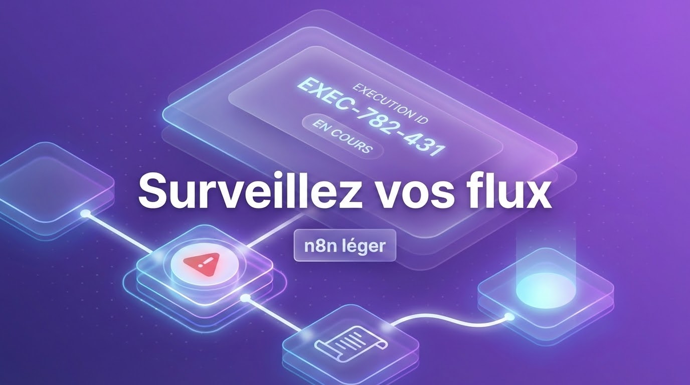 Monitoring des flows n8n : fiable et sans surcharge d’outils