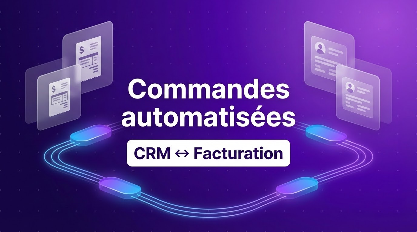 Automatiser la gestion des commandes entre CRM et outils de facturation