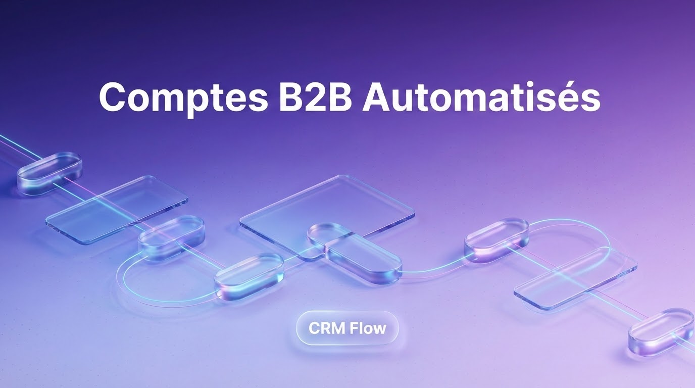 Automatiser la création de comptes B2B dans votre CRM