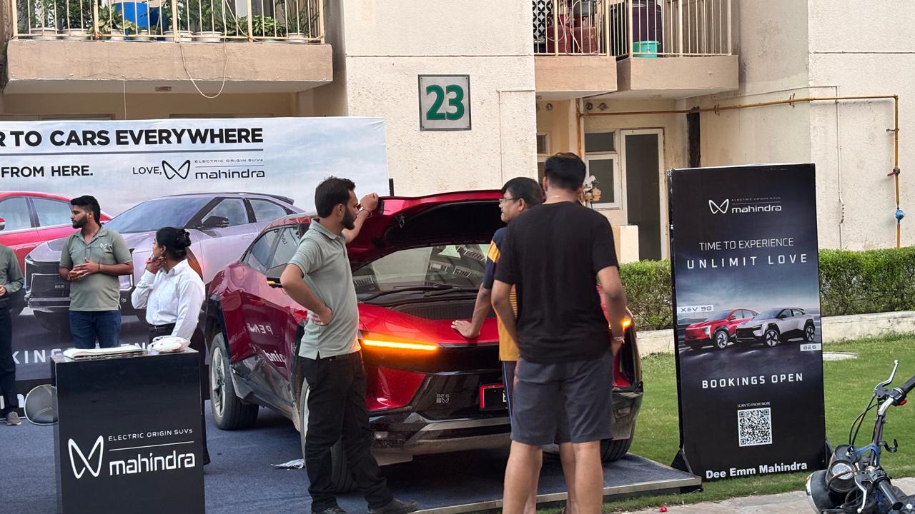Mahindra EV Setup 3