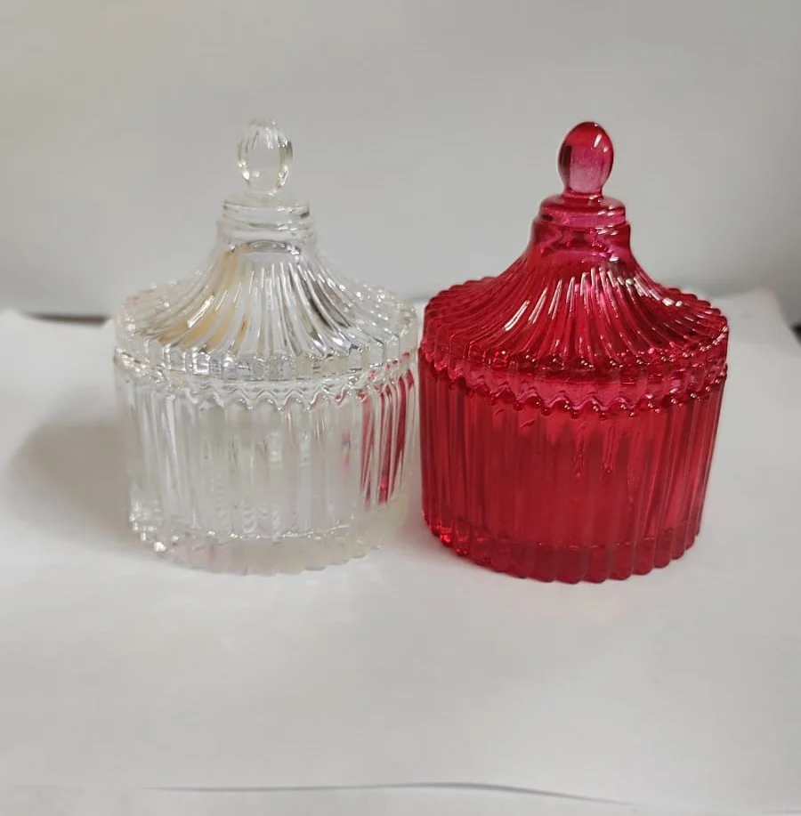 Crystal Glass Jar