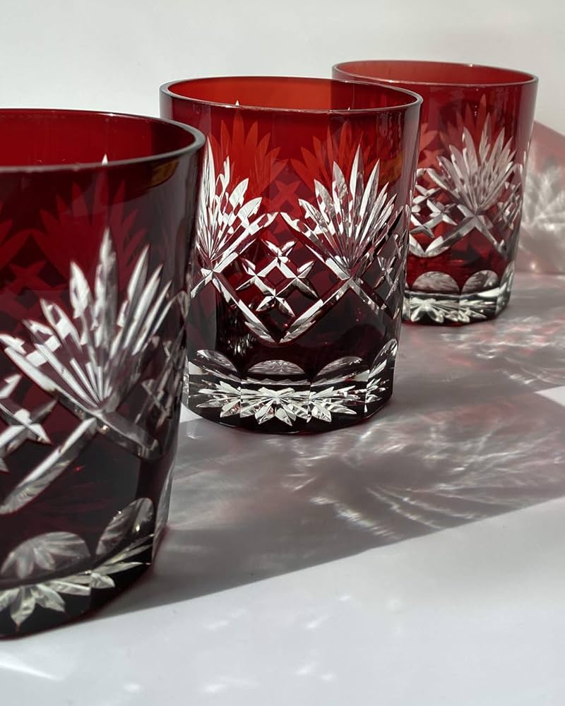 Ruby Red Glass