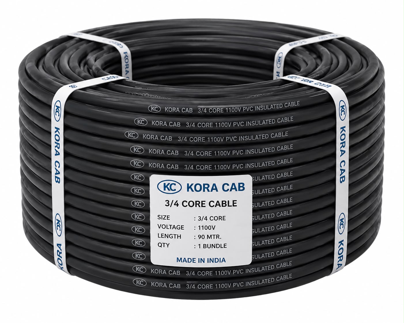 3/4 Core Flat PVC Cables